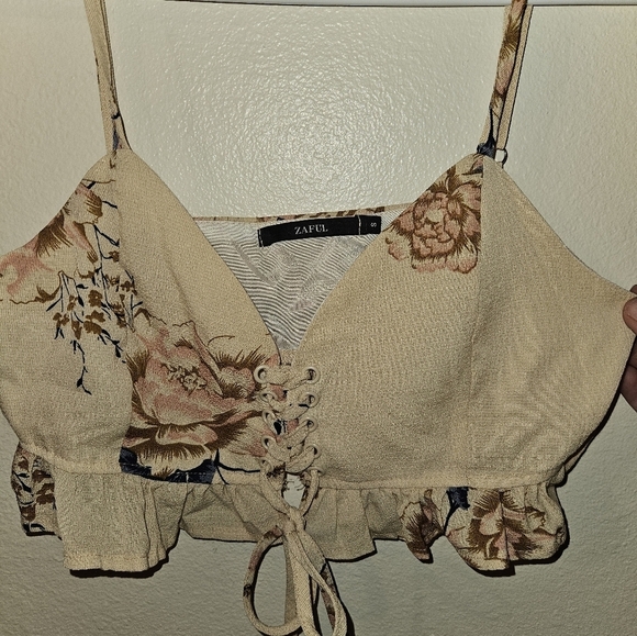 Zaful Floral Bra Top Size S - Picture 3 of 7